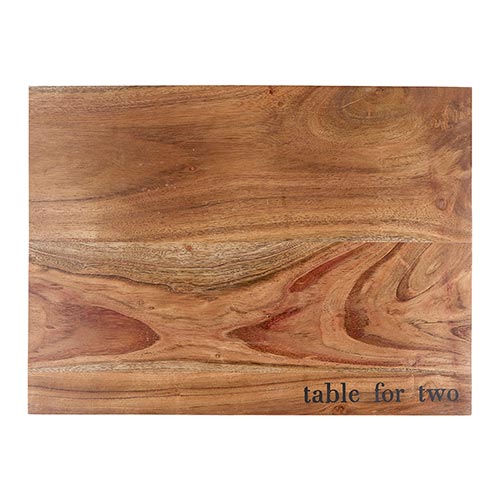 Table for Two Serving Tray