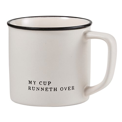 My Cup Runneth Over – Coffee Mug Set